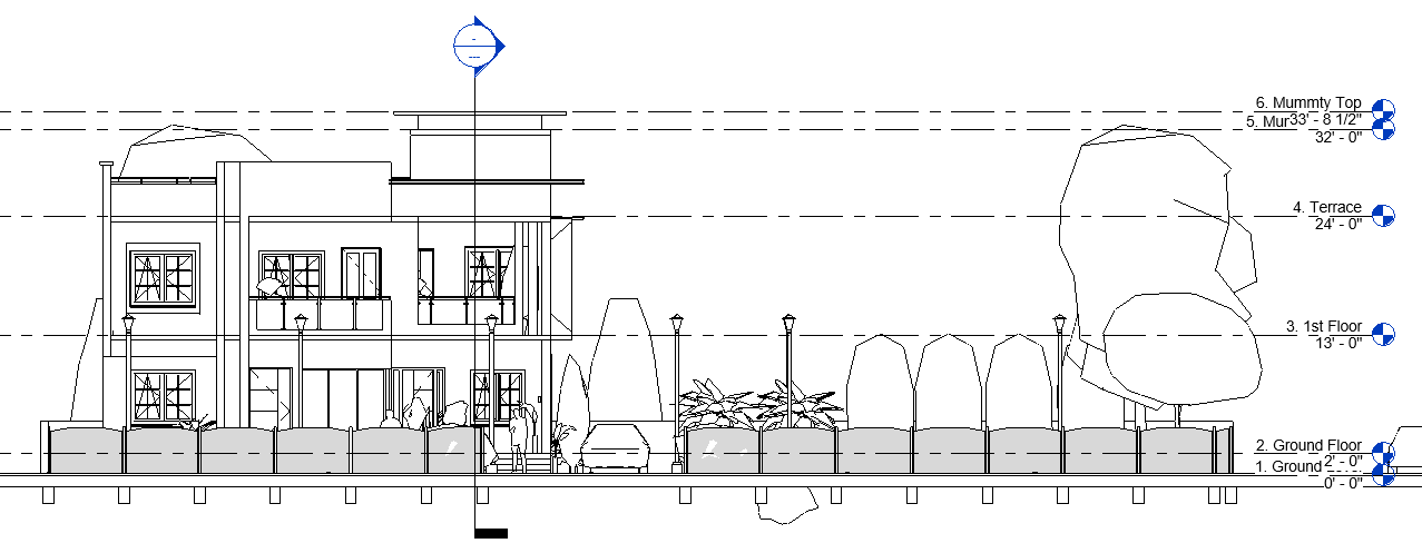 West Elevation