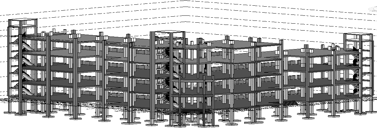 Academic building structural view