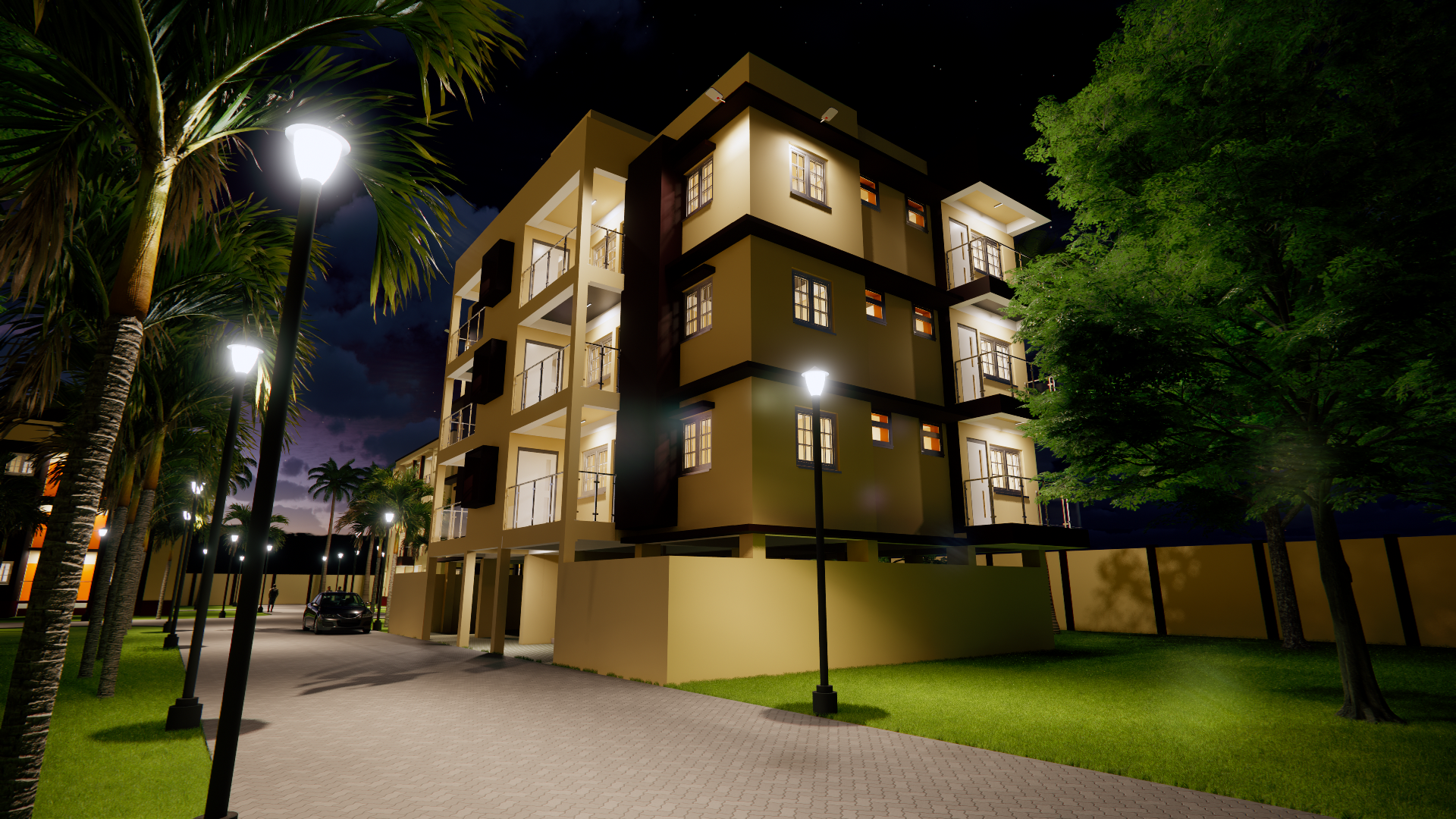 G+3 Residential Apartment