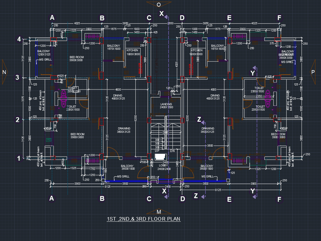 Apartment ground floor plan