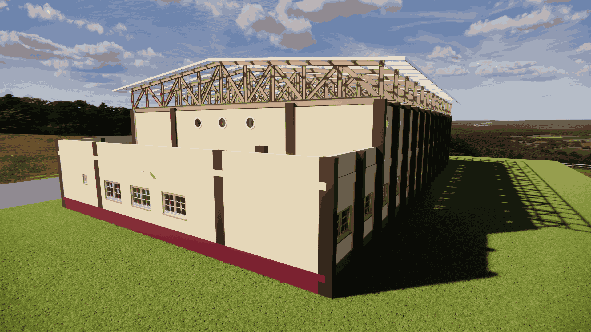 Warehouse 3D view