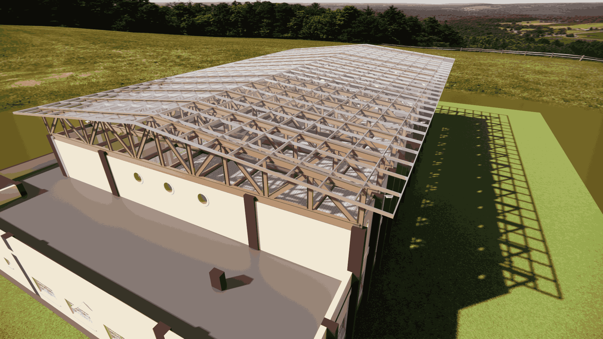 Warehouse 3D view