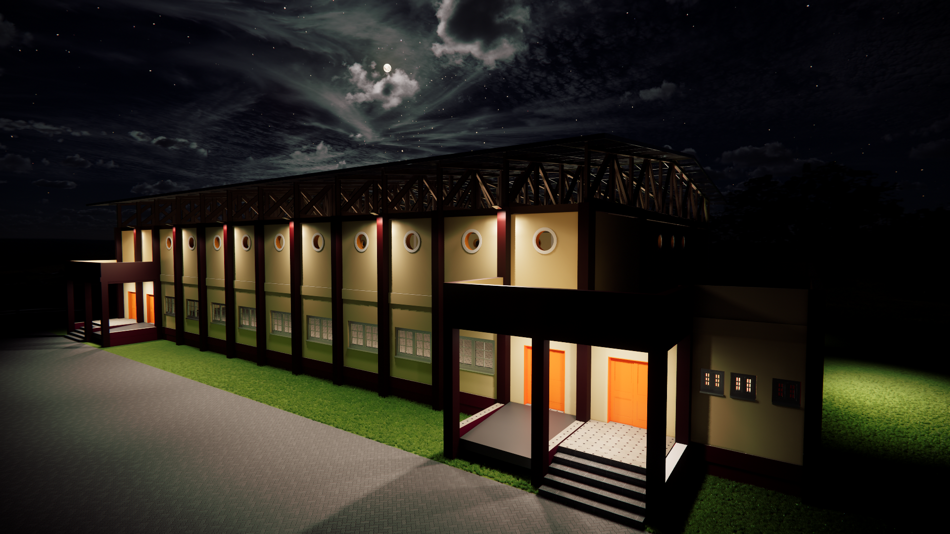 Warehouse 3D view