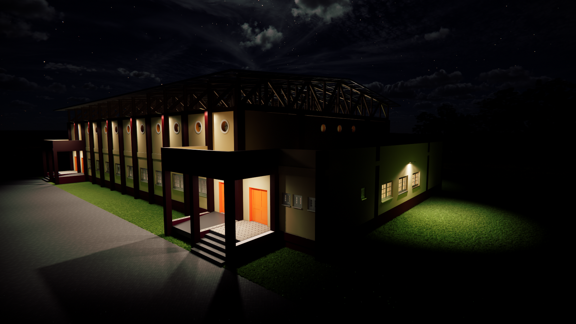 Warehouse 3D view