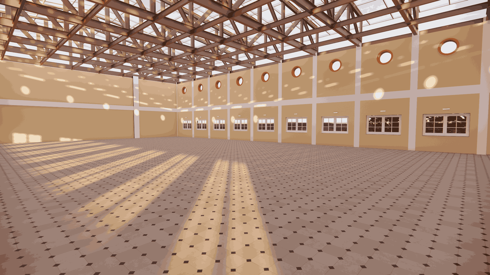 Warehouse 3D view